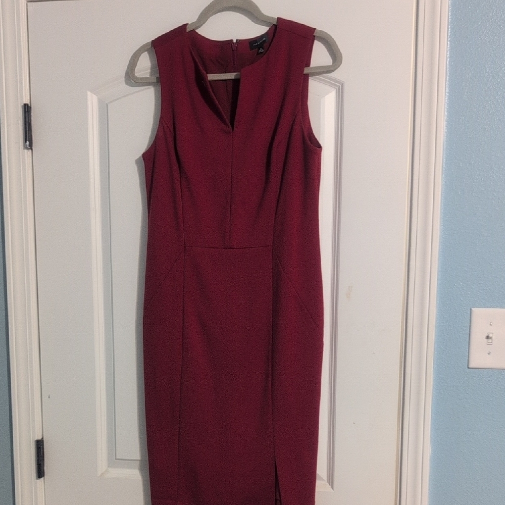 The Limited Red Midi Dress Elegant Style